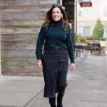 Fall Fashion Trends In Jean Skirts For Women