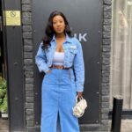 Travel-Friendly Outfits Featuring Jean Skirts For Women