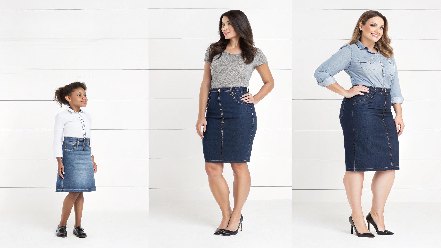 Choosing The Right Fit Jean Skirts For Women